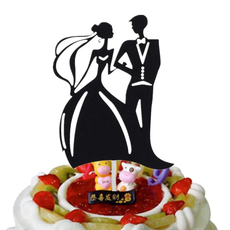 1 шт./партия Mr Mrs We Do флажки для торта Love Heart свадебный торт Топпер невесты жениха