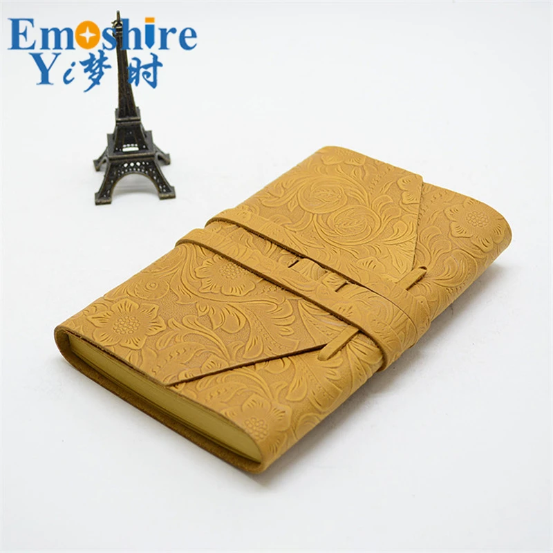Блокнот из натуральной кожи и воловьей N130|cowhide notebook|genuine leather notebookleather notebook |