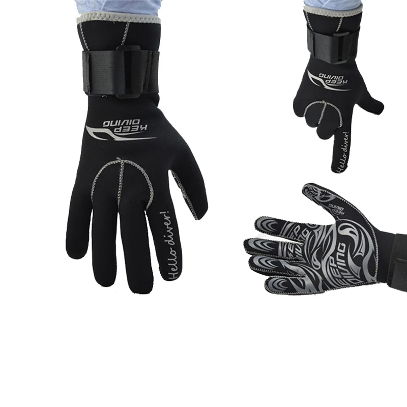 Дайвинг оборудовать Для мужчин t перчатки неопрен Утепленная одежда Удобный