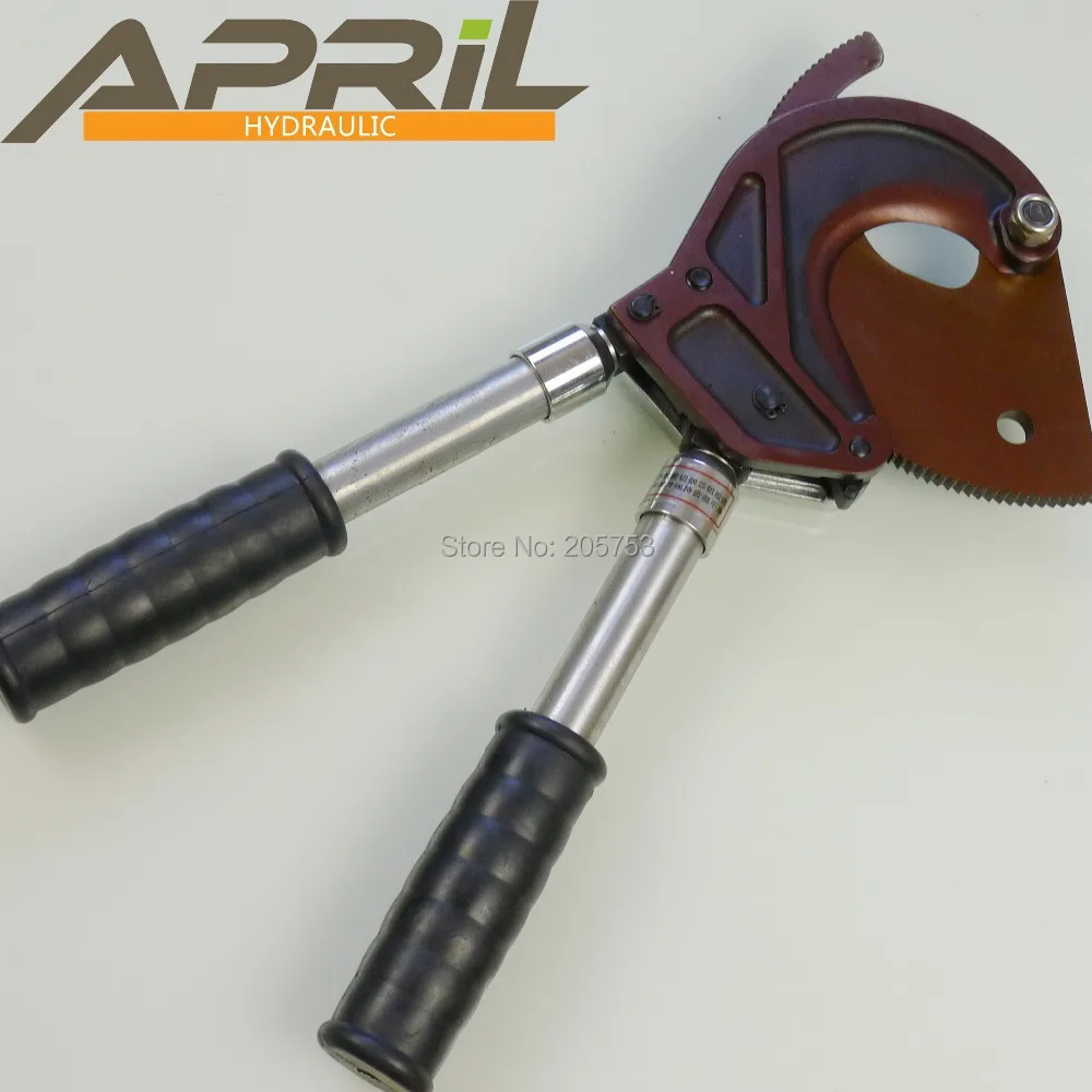 Режущий инструмент J75 с храповым механизмом для резки кабеля Макс. Плоскогубцы