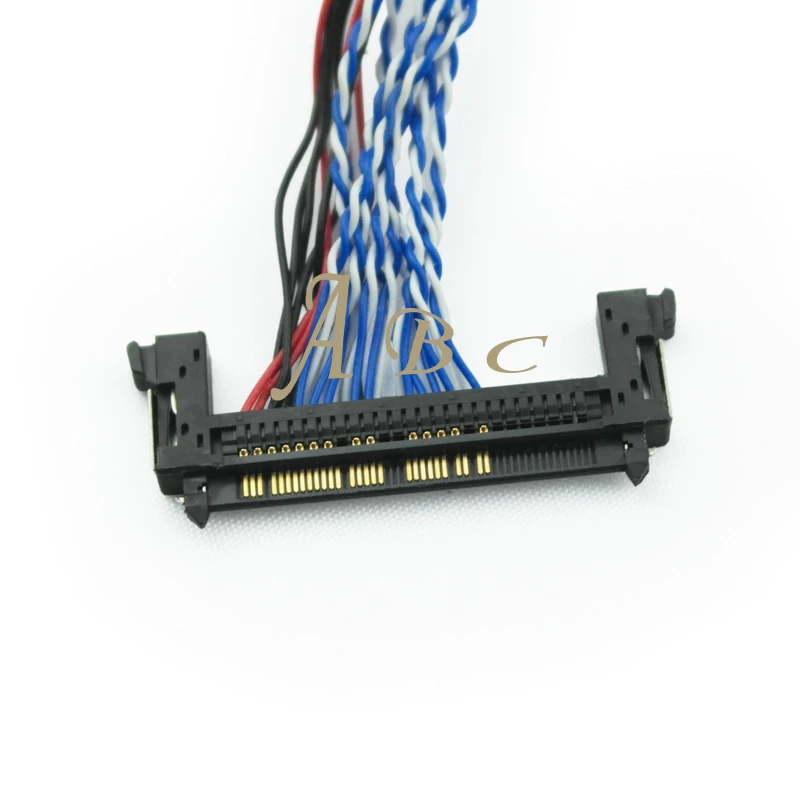 550 мм JAE Φ 0 5 Pin шаг 51 2ch 8bit двойной D8 LVDS кабель для Samsung ЖК-панель Бесплатная доставка