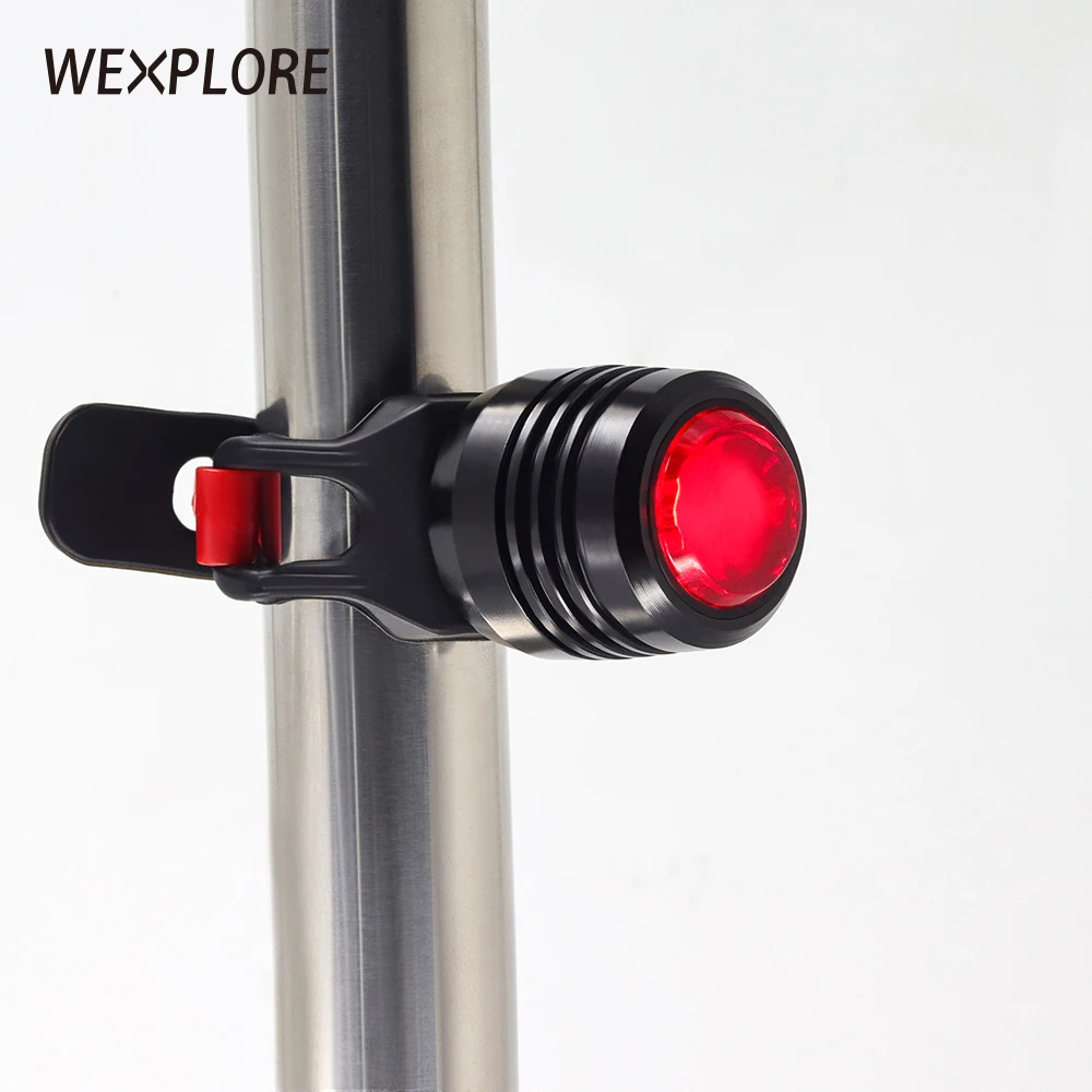 Задний фонарь для велосипеда usb Перезаряжаемый задний светодиодная