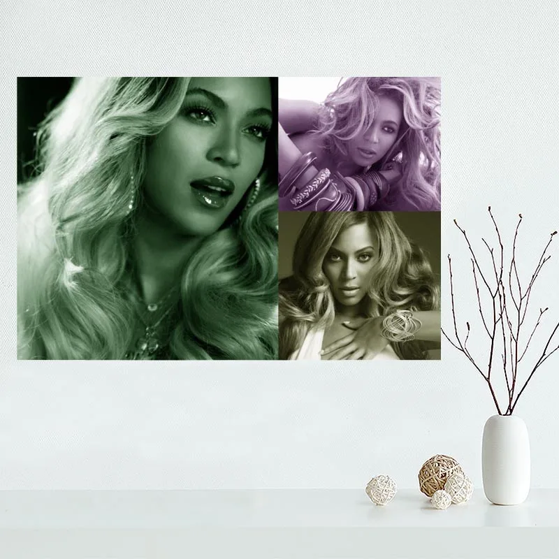 Новое поступление Beyonce Knowles холст постер горячая распродажа для картины на