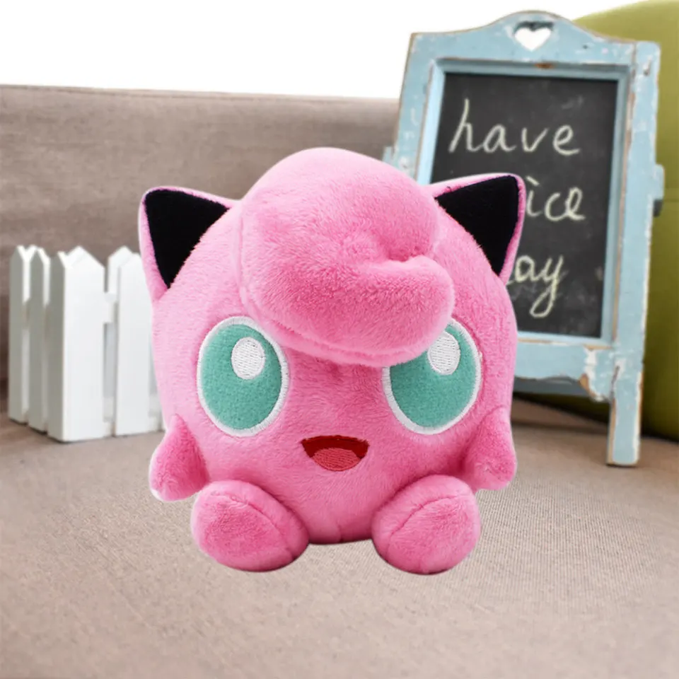 New Jigglypuff Пикачу Lapras Jigglypuff Dragonite Snorlax Psyduck Дитто Сквиртл Бульбазавр, Чаризард, Togepi Cubone плюшевая игрушка мягкие плюшевые куклы - Цвет: New Jigglypuff