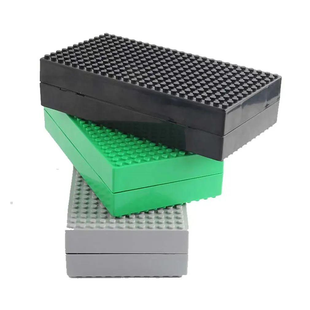 Креативный ящик для хранения строительных блоков развивающие детские игрушки