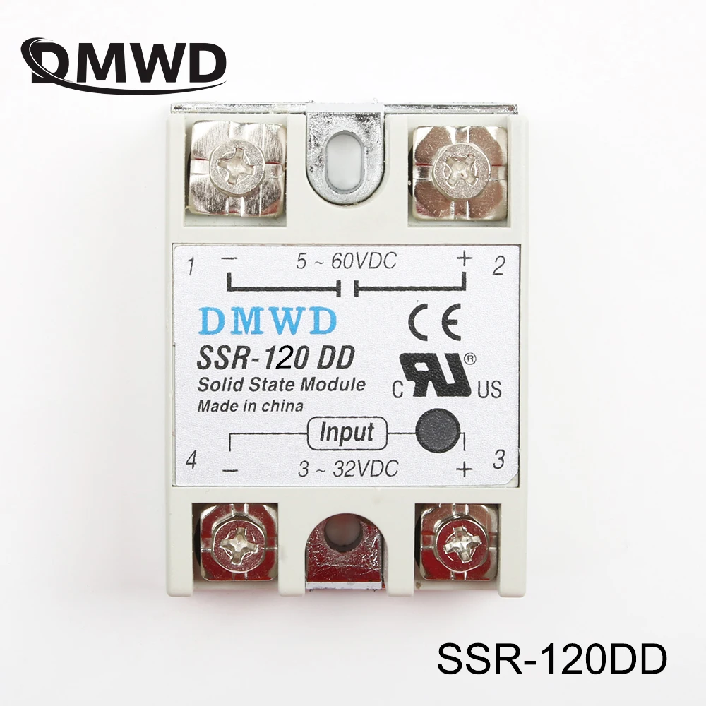 

solid state relay SSR-120DD 25A 3-32 DC TO 5-60 DC SSR 120DD relay solid state