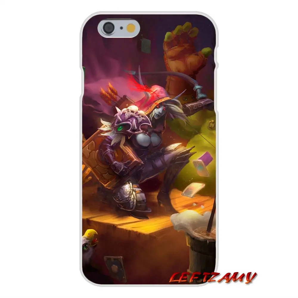 Крутая игра Hearthstone аксессуары для карт чехлы телефонов iPhone X 4 4s 5 5S 5C SE 6 S 7 8