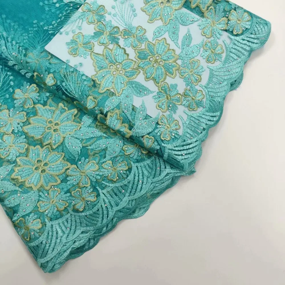 Королевская фиолетовая французская кружевная ткань Женская свадьба африканская