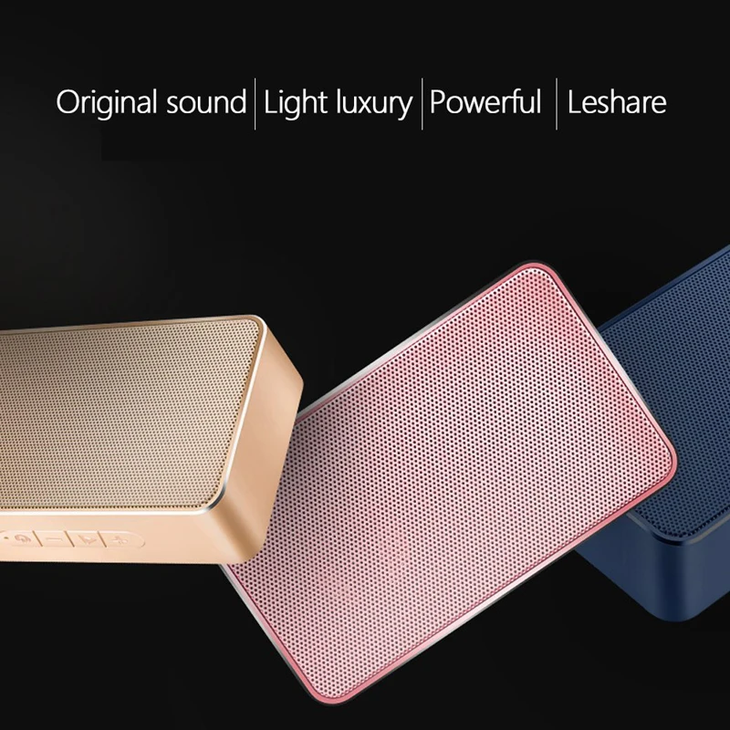 Bluetooth динамик квадратная коробка беспроводной громкий мини-портативные колонки