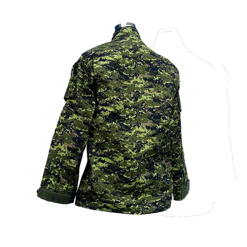 Военный камуфляж канадский CADPAT Цифровой Лесной камуфляж ACU стиль униформа набор CADPAT Цифровой Лесной камуфляж рубашка и брюки
