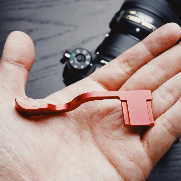 Алюминиевая крышка Горячий башмак идеально подходит для Nikon Z6 Z7 ручка для большого пальца вверх большой палец отдых Высокое качество