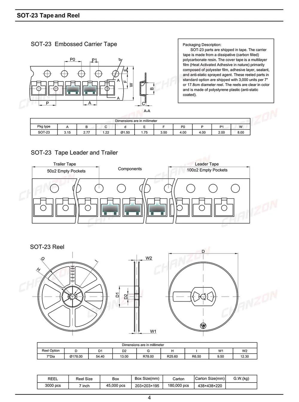 (100 шт.) выпрямительные диоды BAT54A SMD Schottky с барьером 200 мА 30 в SOT 23 (SOT 3) 0 2 а
