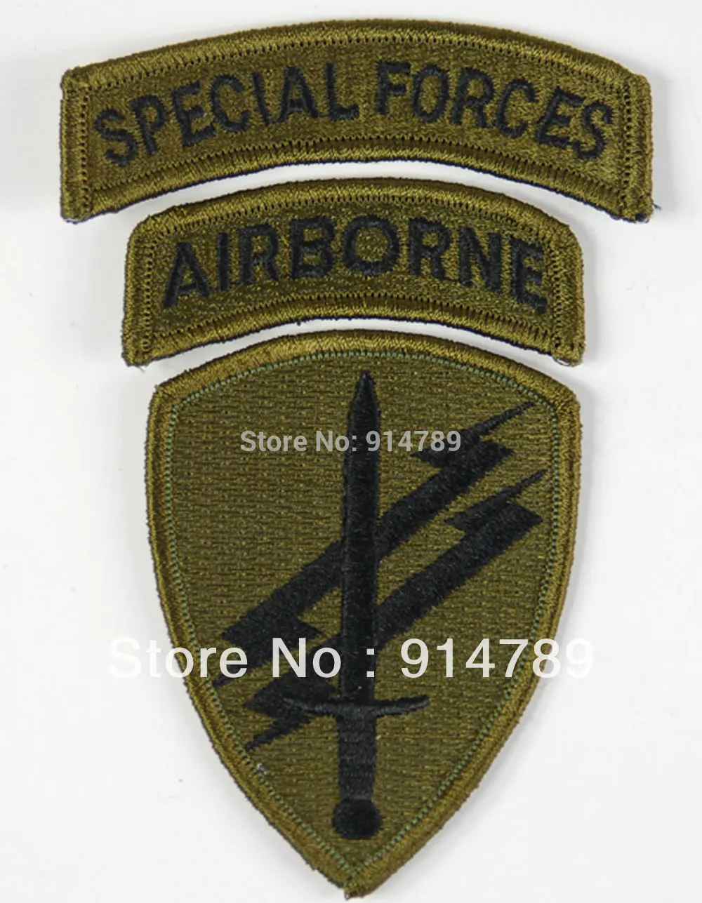 

US ARMY SPECIAL FORCES AIRBORNE ARMBAND PATCH-32654