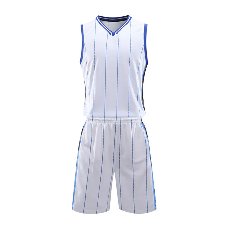 Новые мужские баскетбольные наборы Джерси униформы индивидуальная Спортивная