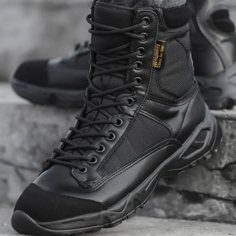 Военные сапоги для пустыни мужская спортивная обувь армейские дышащие