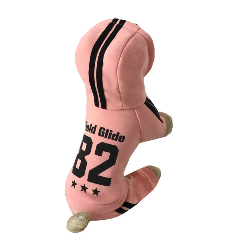 Пальто для собак с капюшоном и надписью 82 бесплатная доставка одежда новая | Дом