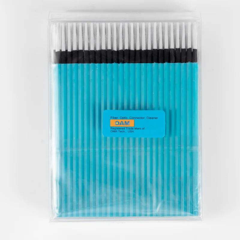 

100PCS/bag Original OAM 1.25mm fiber optic cleaning Sticks rod 1.25MM OAM LC, MU Fiber Optic Connector Cleaner rod