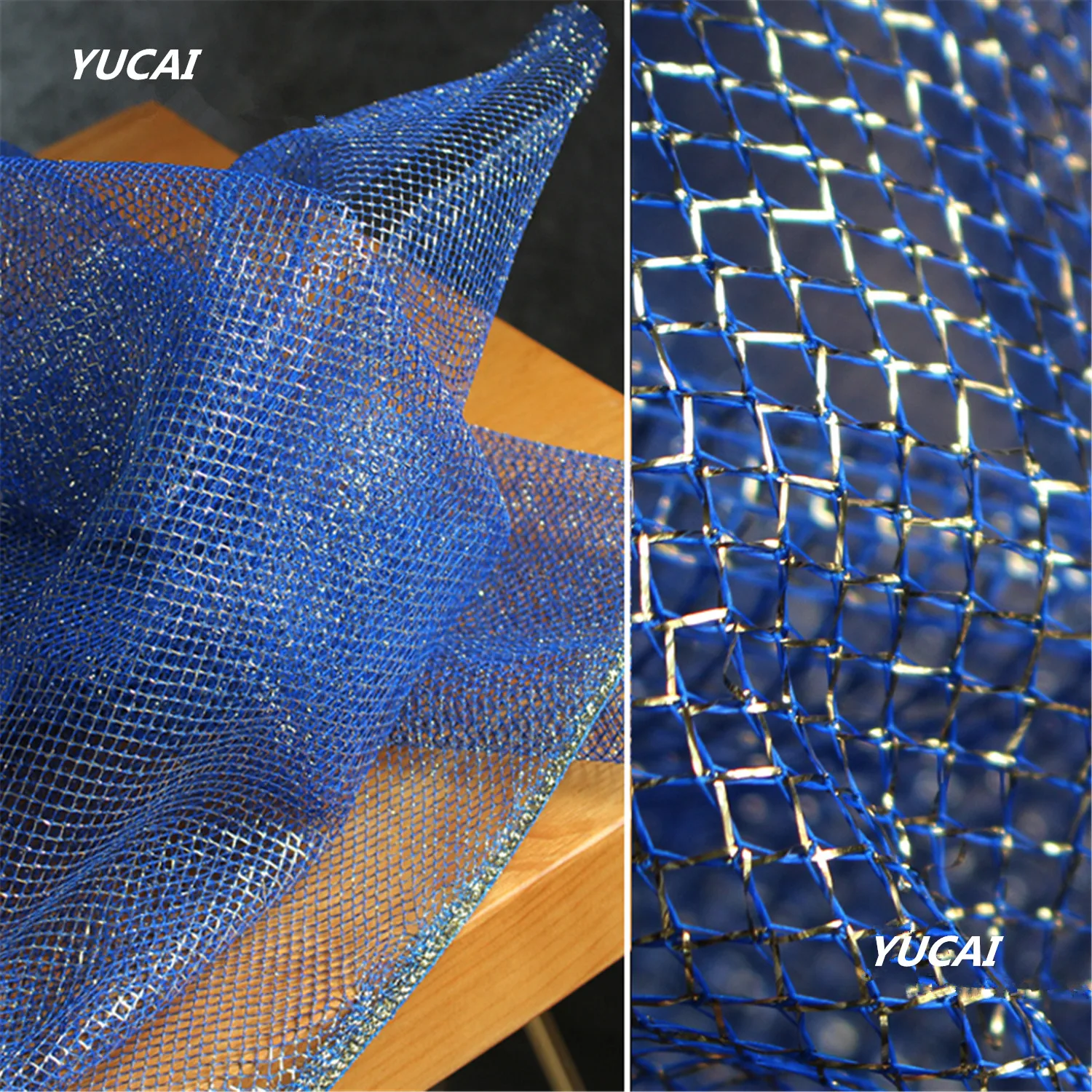 Голубой золотой светильник маленькая Алмазная твердая сетчатая ткань сетчатый