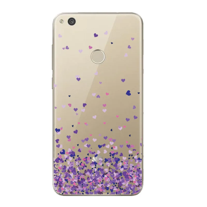 Чехол для huawei Honor 8 Lite, чехол 5,2 дюйма для huawei Ascend P8 Lite, мягкий ТПУ чехол для телефона P9 Lite лет