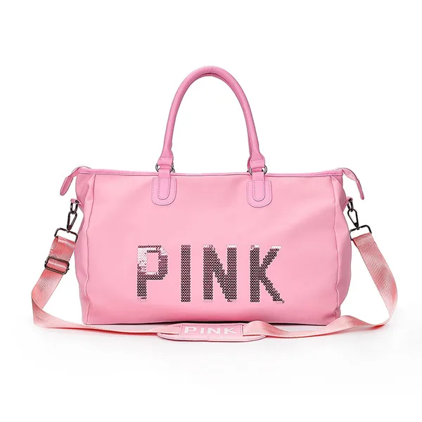 Pink Оксфордская розовая многофункциональная уличная женская спортивная сумка для тренировок, спортивная сумка, женские спортивные сумки, женская сумка для фитнеса - Цвет: Pink
