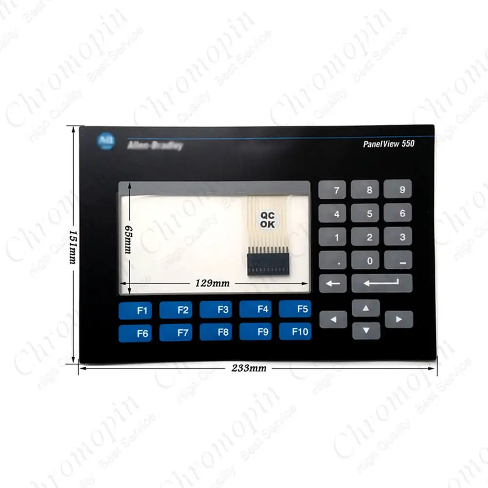 

Membrane keyboard switch for AB 2711-K5A2L2 2711-K5A2L3 2711-K5A3L2 2711-K5A10L2 2711-K5A10L3 PanelView Standard 550 keypad