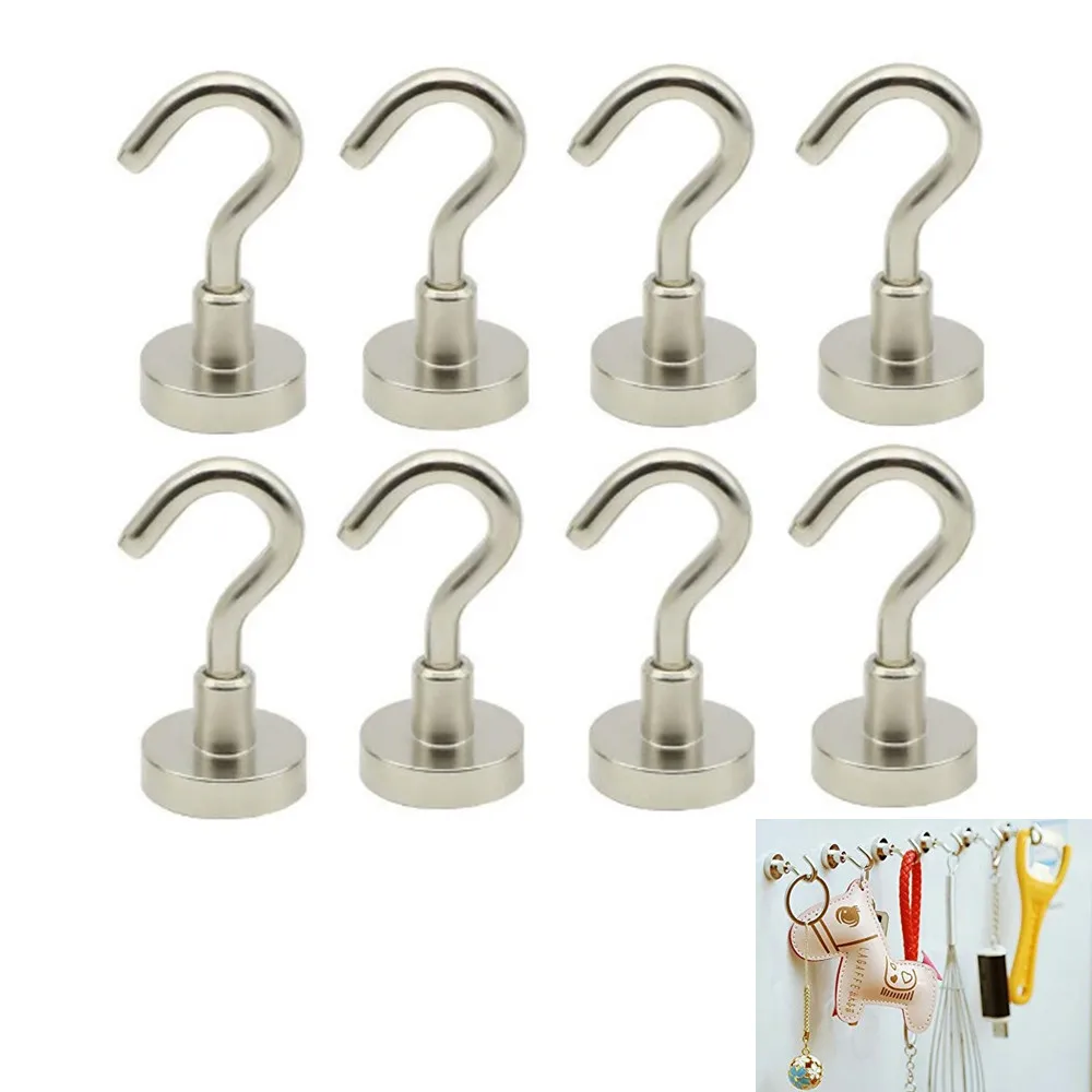 Подъемный магнитный крючок диаметр 16 мм латунный магнит для чашки A3 стальной