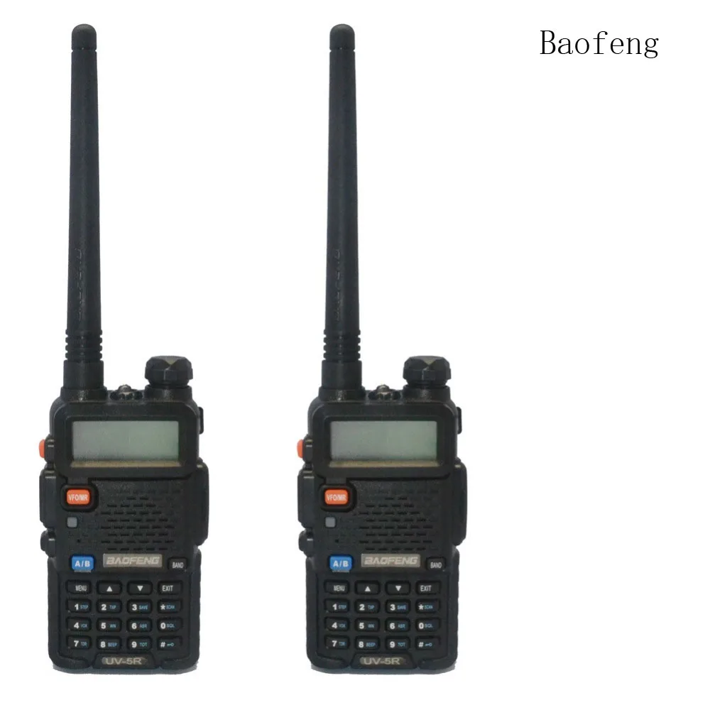 

2 шт., портативная рация 136-174 /400-520 МГц VHF/UHF