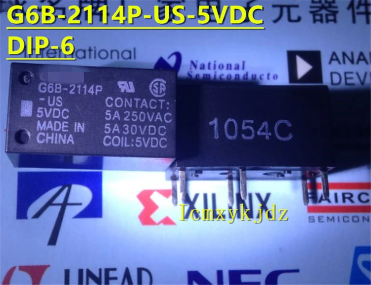 2 шт./лот, фотосессия 5 в DIP-6, новый оригинальный Оригинальный оригинальный товар, бесплатная доставка, быстрая доставка