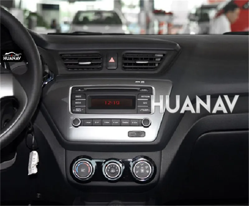 Автомобильный мультимедийный плеер с GPS-навигацией для Kia K2 Rio Android 8 0/Android 7 1 без