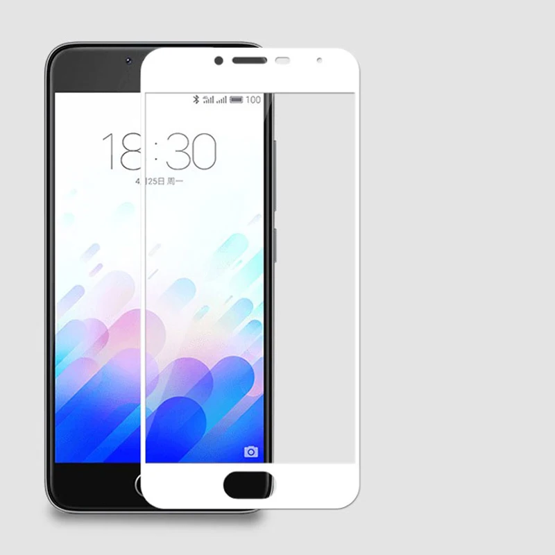 3D закаленное стекло с полным покрытием для Meizu M3 Note M3note 5 дюйма защитная пленка