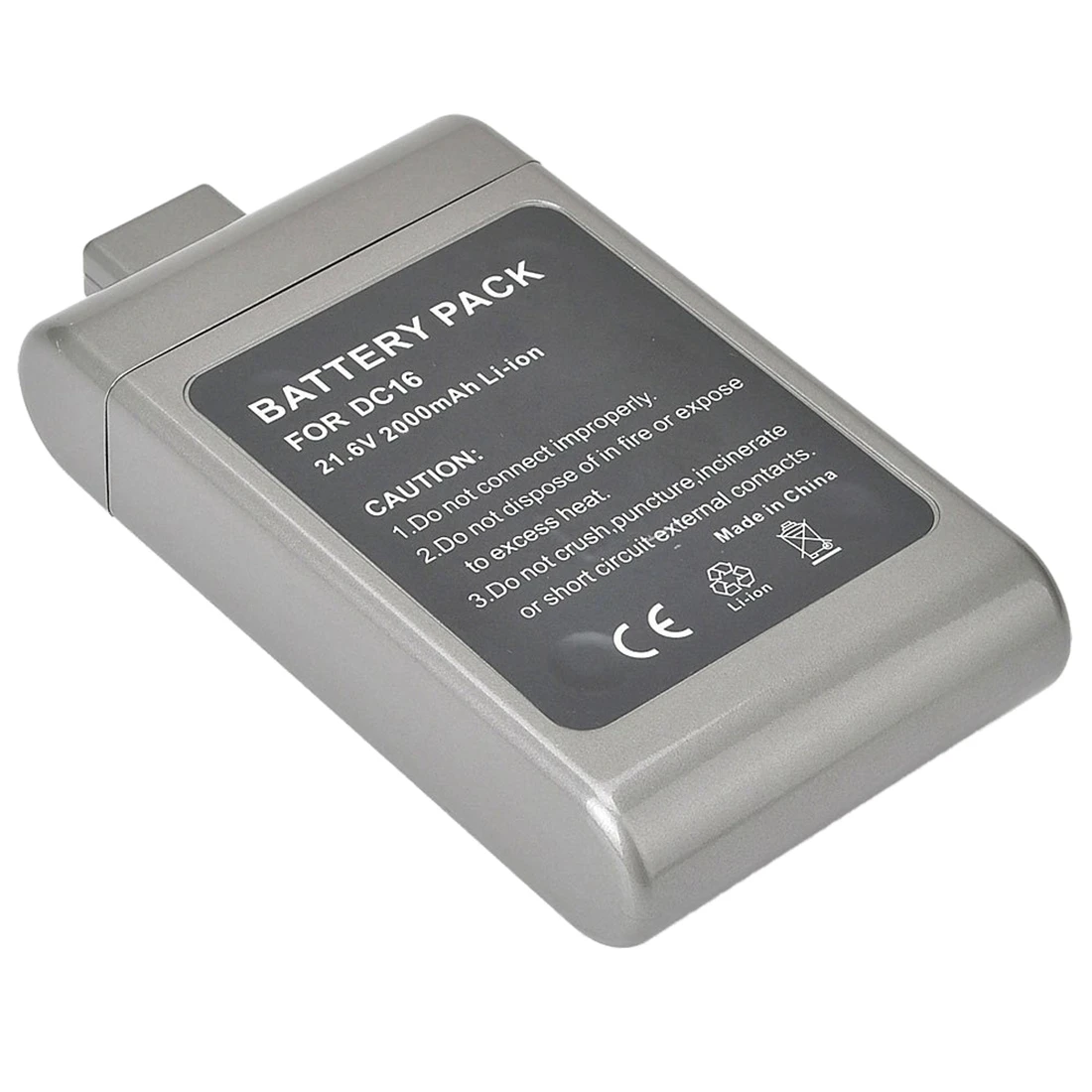 MAHA 21 6 v 2000mAh расширенная замена батареи пылесоса для Dyson DC16 912433-01 912433-03 912433-04 серый |