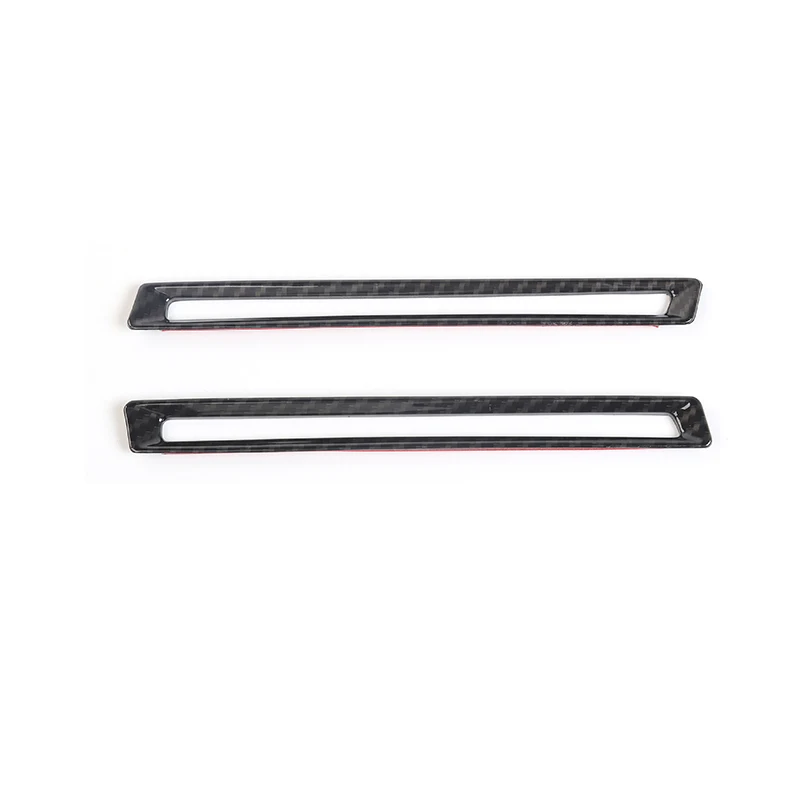 carbon fiber grain HANGUP ABS коробка для хранения межкомнатных дверей, ручки для украшения, кольца, наклейки для Ford Mustang - Цвет: carbon fiber grain