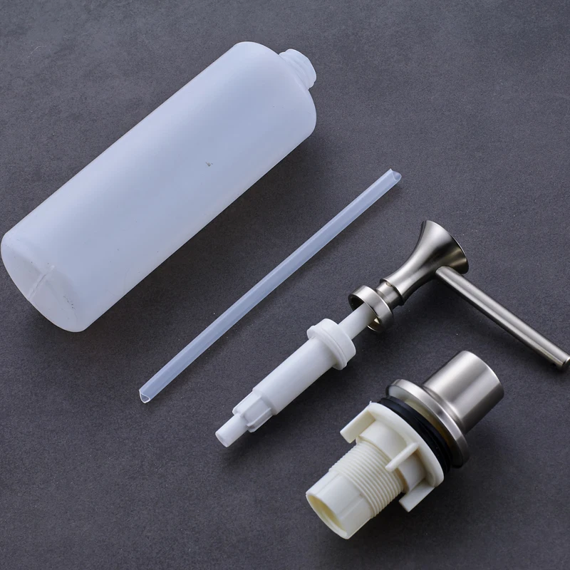 Бесплатная доставка оптом и в розницу латунный пластиковый кухонный диспенсер