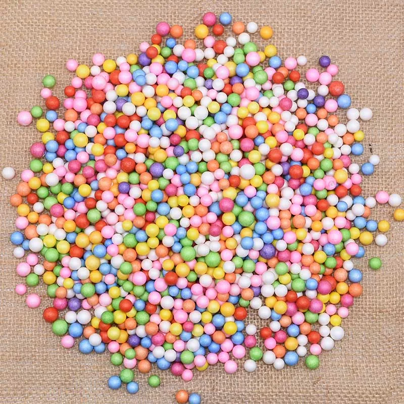 1 бутылка 8 мм пенополистирол с конфетти мяч из пенопласта наполнитель