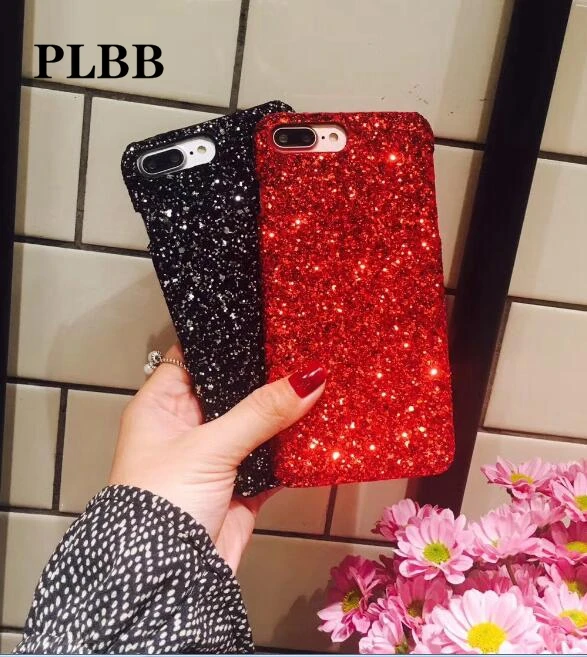 Брендовый роскошный блестящий чехол PLBB для iPhone 8 Plus 7 | Мобильные телефоны и