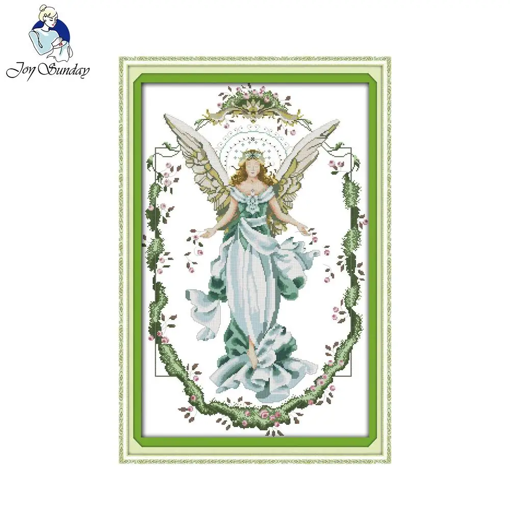 Вышивка крестиком Joy Sunday картина Ангел возвращается вышивка домашний декор Набор