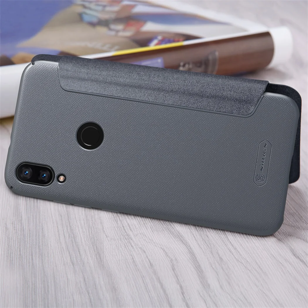 Чехол для Xiaomi Mi Play оригинальный Блестящий Защитный чехол NILLKIN из искусственной