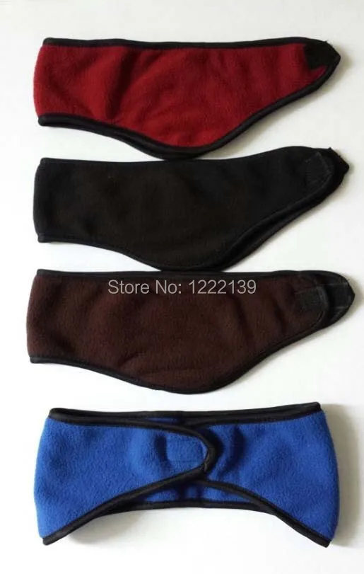 20pcs/lot Unisex Winter Warm Polar Fleece Headband Sticker Wrap Ear Warmer Mix Colors |