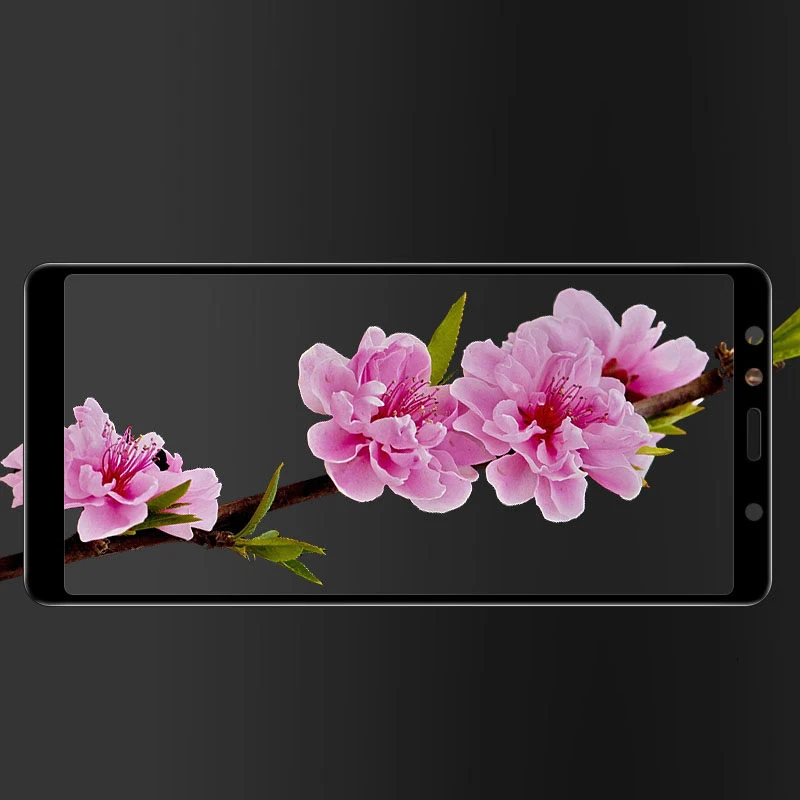 6D изогнутое закаленное стекло для Samsung Galaxy A7 2018 защита экрана A6 A9 J4 J6 J8 A8 Plus
