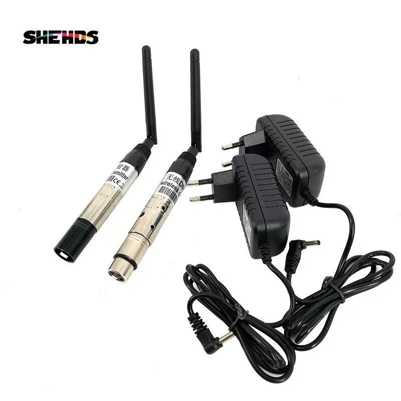 Беспроводной приемник и передатчик SHEHDS DMX 2 4G для беспроводного управления светом