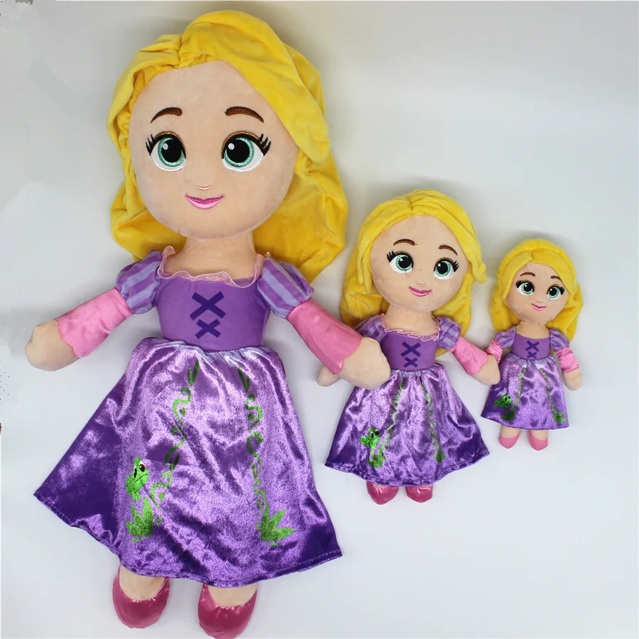 1 шт. оригинальная Милая принцесса Рапунцель плюшевая кукла большие куклы для
