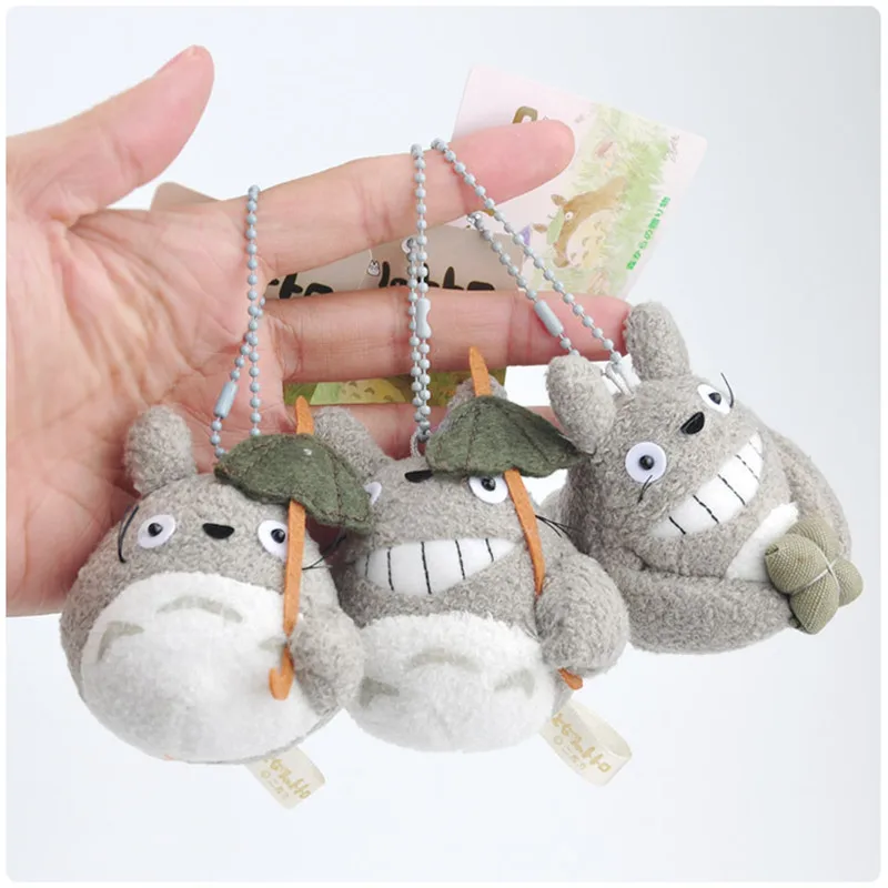 Новый аниме Мой сосед Тоторо кошка Неко плюшевые игрушки кулоны сумка для