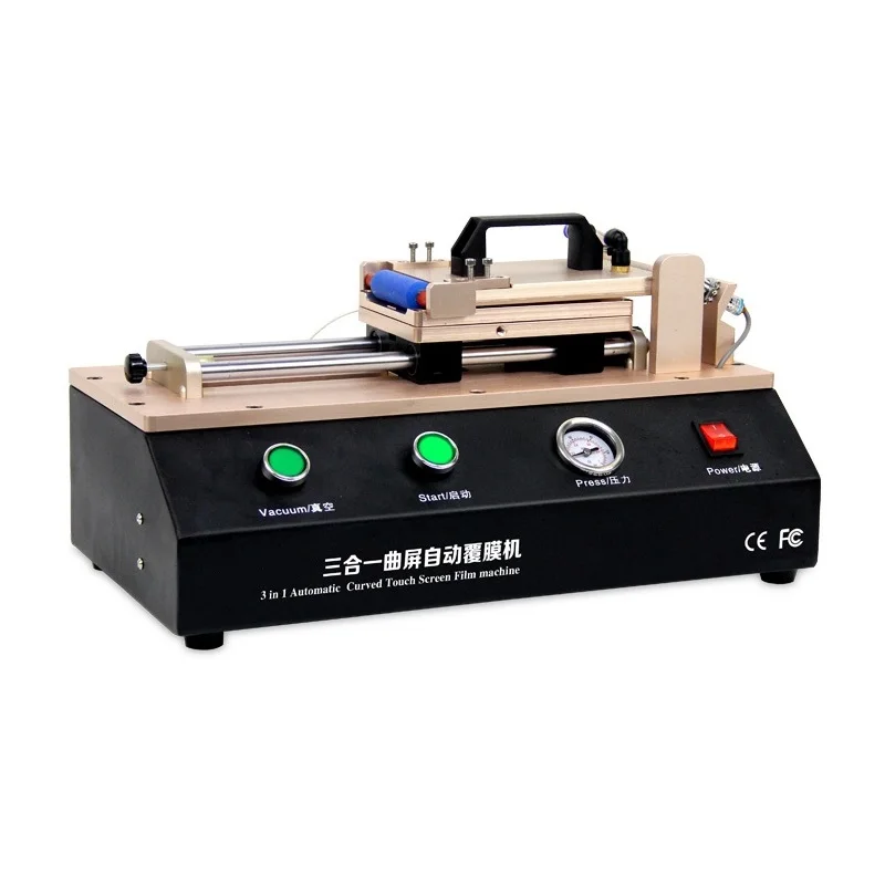 LY 973 V.3 TBK 7 Inches Semi-Auto Vacuum OCA film laminator 220V/110V with 5 moulds universal S6 S6+ S7 S8/S8+ Edge | Инструменты