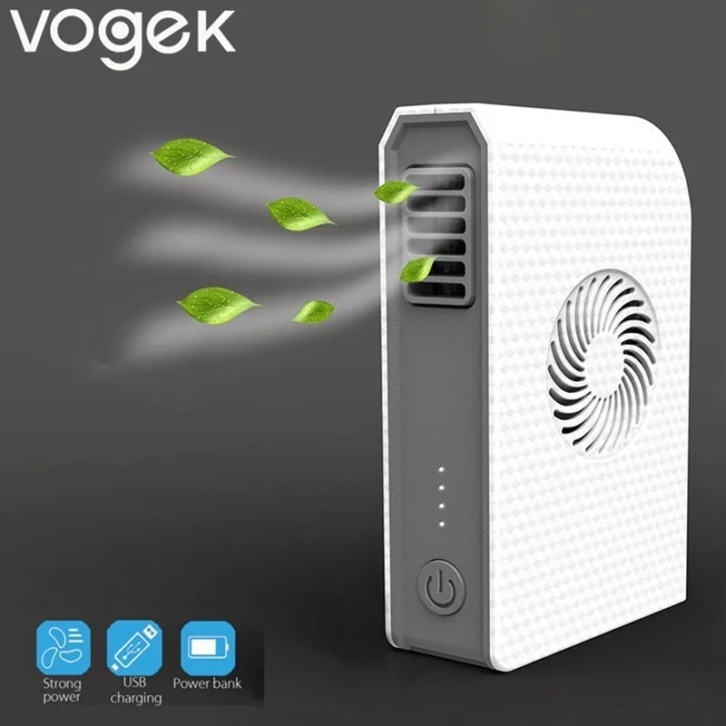 Vogek 2 в 1 6000 мА/ч Мощность Дополнительный внешний аккумулятор с мини Кондиционер