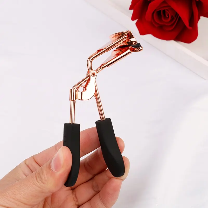 5 шт./компл. розовое золото бигуди для ресниц + щипцы завивки Пинцет и черная ручка