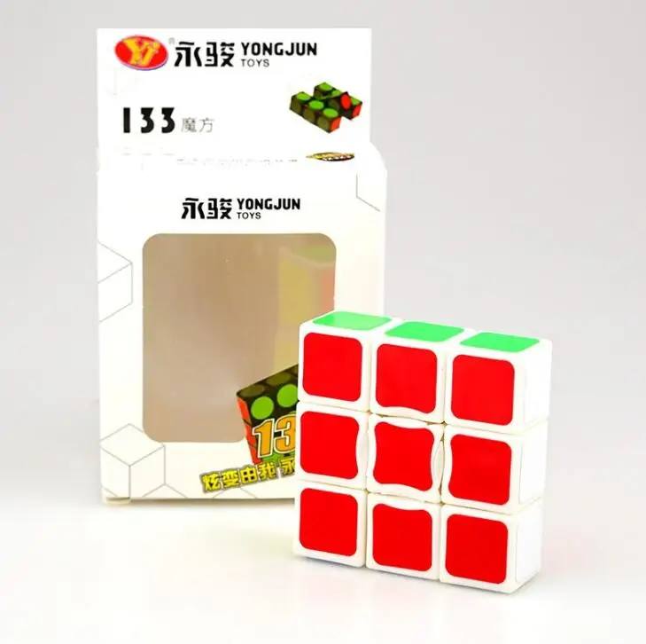 Новинка 1x3x3 скоростной волшебный куб головоломка для мозга Развивающие игрушки
