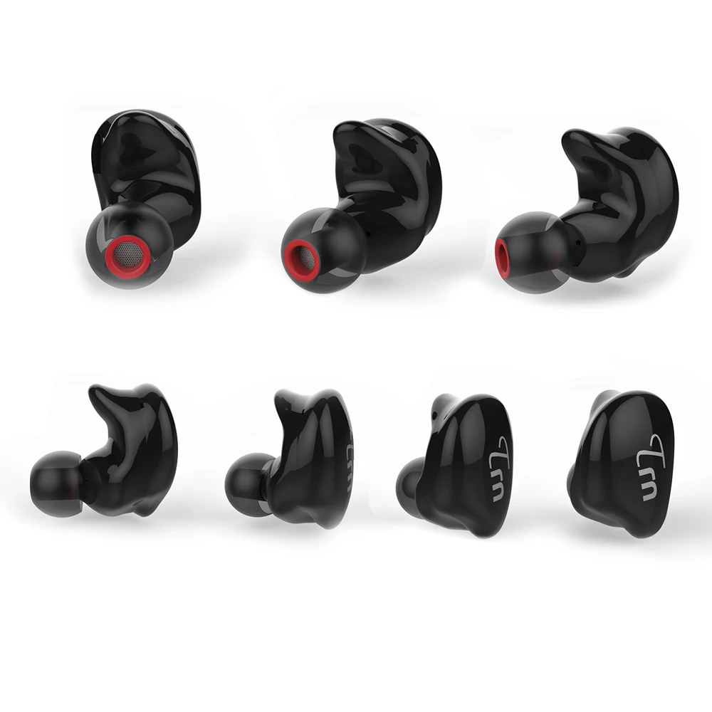 Новейший TRN V10 2DD+ 2BA Гибридный наушник в ухо HIFI DJ монитор для бега спортивные наушники ушные наушники гарнитура с 2PIN кабелем