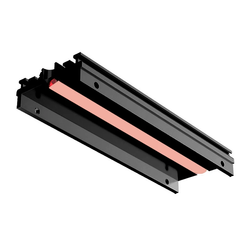 Black and copper Pccooler B11 M.2 HDD кулер, SSD кулер, твердотельный радиатор, медная трубка охлаждения, черный, красный - Цвет лезвия: Black and copper