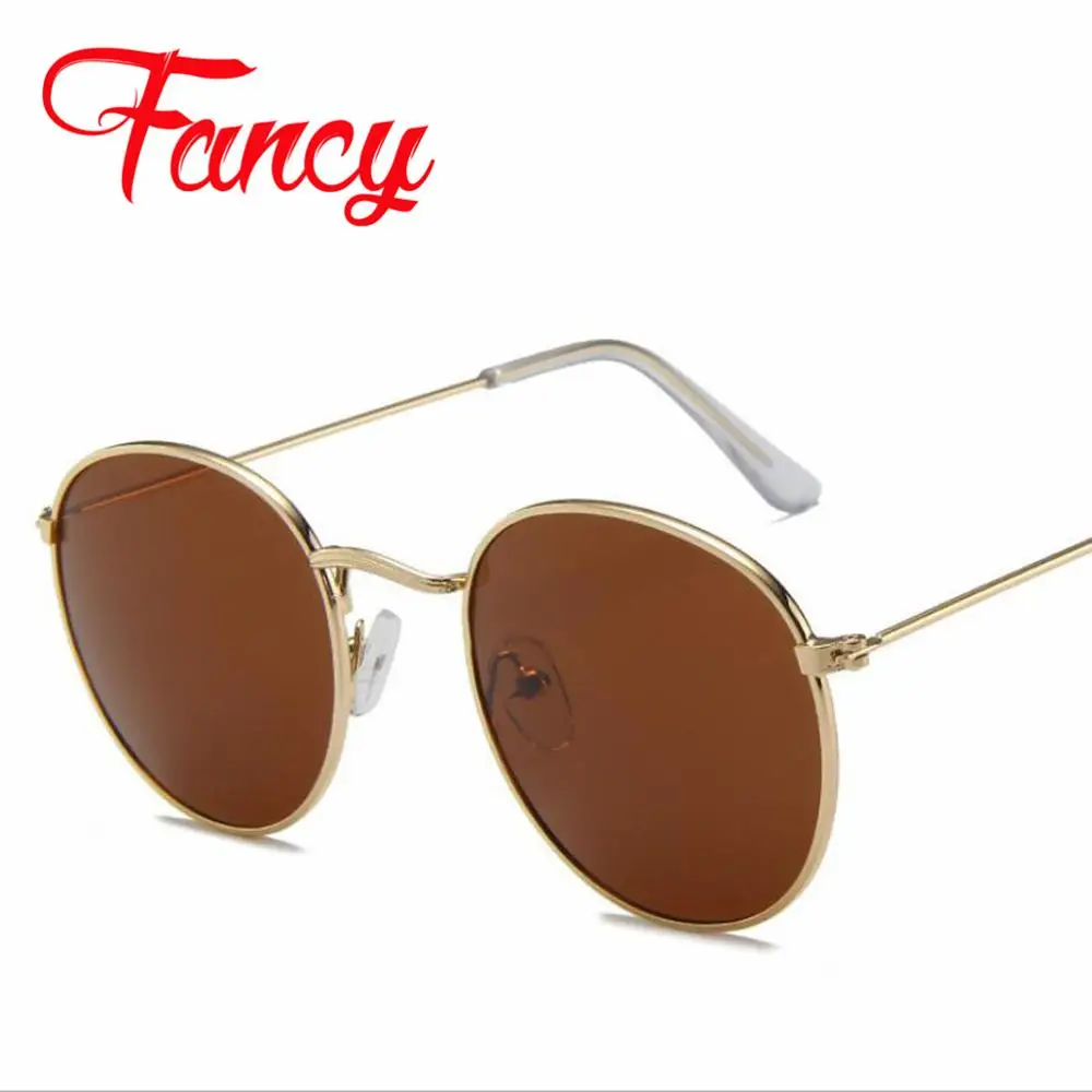 2019 винтажные круглые классические солнцезащитные очки женские/мужские шоппинг