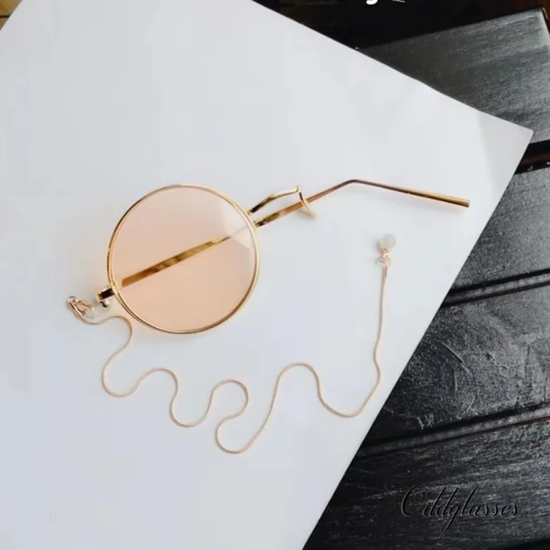 MINCL Новые Уникальные Прохладный Винтаж Круглые Солнцезащитные очки тенденции